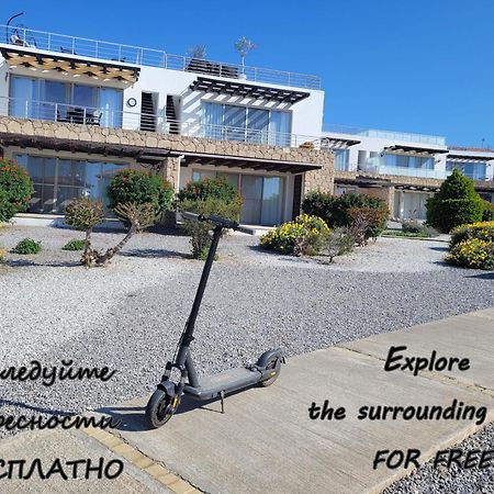 Sea And Mountain View Beachfront Penthouse Yali 외부 사진