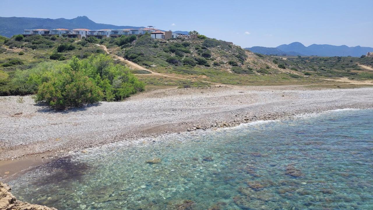 Sea And Mountain View Beachfront Penthouse Yali 외부 사진